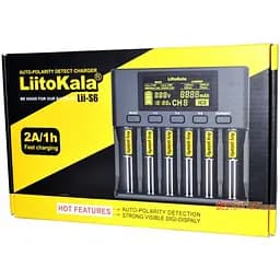 Зарядний пристрій Liitokala Lii-S6 (на 6 каналів) з блоком живлення і автоадаптером - мініатюра 6