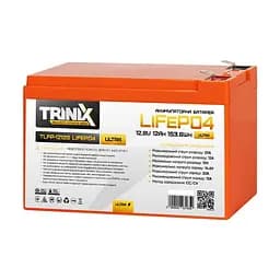 Аккумуляторная батарея литий-железо-фосфатная 12.8В 12А*ч Trinix TLFP-1212S Ultra LiFePO4 (Orange) (44-00091)
