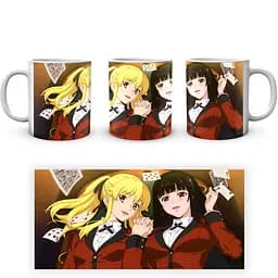 Кухоль GeekLand Шалений азарт Kakegurui Юмеко Джабамі та Мері Саотоме KI.02.16 330 мл білий - мініатюра 4
