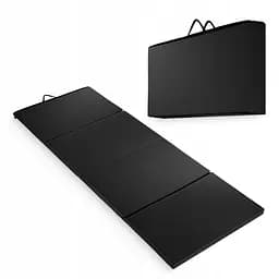 Мат гимнастический складной 4FIZJO XL 240 x 120 x 5 см Black (P-5907739319708)