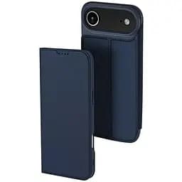 Чохол-книжка Dux Ducis з кишенею для візиток для Apple iPhone 17 Air 6.5" Синій