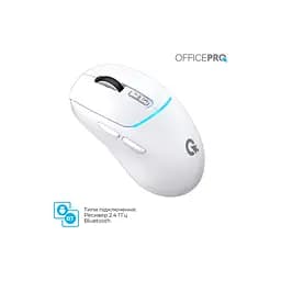 Мишка OfficePro M468W Wireless/Bluetooth White (M468W) - мініатюра 11