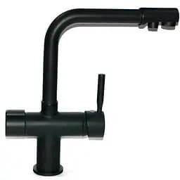 Смеситель для кухни Haiba Hans 021 Black (HB0820)