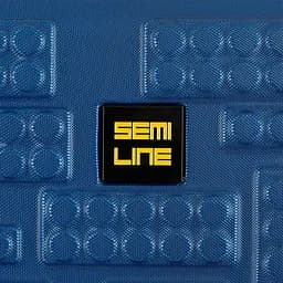 Валіза міні дитяча Semi Line 16 дюймів (XS) ABS-Plastic Blue/Yellow (T5888-1) - мініатюра 7