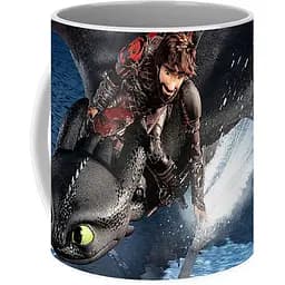 Кухоль GeekLand Як приручити дракона How to train your dragon  Прихований світ HD.02.20 330 мл білий