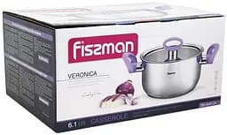Каструля Fissman Veronica з бакелітовими ручками Ø24х13,5 см kuh0007795 - мініатюра 4