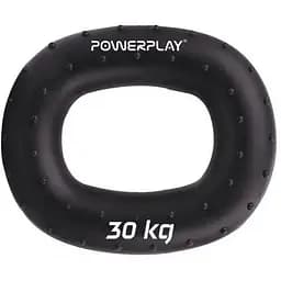 Еспандер кістьовий PowerPlay силіконовий PP-4337 Hand Grip Hard 30 кг Чорний (PP_4337_Black_30kg)