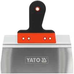 Шпатель фасадний Yato нержавіюча сталь з двокомпонентною ручкою 250x90 мм (YT-52311)