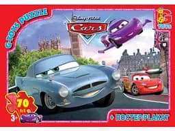 Пазлы G-Toys Тачки, 70 элементов, Z10217