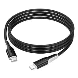 Дата кабель Borofone BX119 New Type-C to Lightning 27W (1m) Black - мініатюра 4