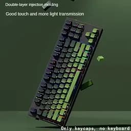Набір кейкапів PBT Green Gradient (130+) / OEM-профіль, Зелений - мініатюра 2