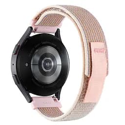Ремінець для Samsung Galaxy Watch 4 Classic 46mm - рожевий Watchbands NormalCloth ширина кріплення 20мм нейлоновий (W21-3WB12883298) - мініатюра 2