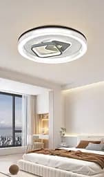 Светодиодная припотолочная люстра 2H-005 Белый+Черный