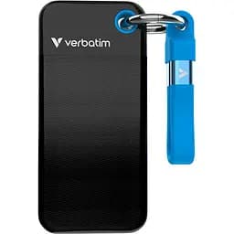 Зовнішній SSD накопичувач Verbatim Pocket 1TB Black/Blue (32191) [157791]