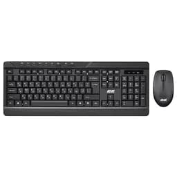 Комплект клавіатура та миша MK410 WL EN/UK/RU чорний 2E teh0025015