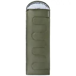 Спальный мешок Outtec одеяло демисезонный с капюшоном хаки