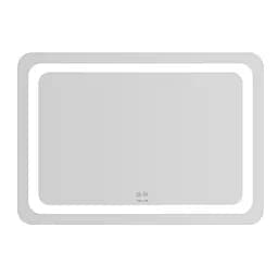 Дзеркало Volle Luna Tanga прямокутне 100x70 см, з підсвічуванням по контуру, з підігрівом, сенсорним вимикачем хром 1648.52141700, Хром