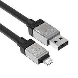Кабель Baseus CoolPlay Series Fast Charging Cable USB to Lightning 2.4A 1m CAKW000401 Black - мініатюра 5