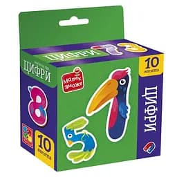 Детский набор магнитов "Цифры" Vladi Toys VT3106-37, 10 магнитов