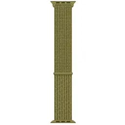 Ремешок Apple Watch Nylon 42/44/45/46/49 мм Оливково-зеленый (31)