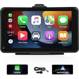 Экран 7" Camecho Apple Carplay Android Auto Smart Player с разъемом Aux AV IN
