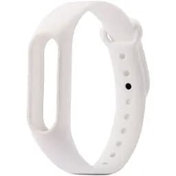Ремінець Uwatch Replacement Silicone Band For Xiaomi Mi Band 2 White