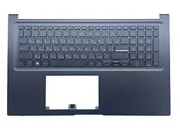 Топкейс ноутбука / верхня панель та клавіатура для ноутбука Asus Vivobook 17X M3704YA, K3704VA (90NB1192-R31UA0) Оригінал від Asus, Верхня панель клавіатури