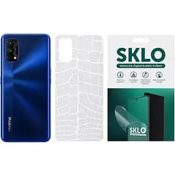 Захисна плівка SKLO Back тил Transp. для Realme 7 Pro Прозорий / Croco
