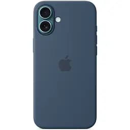Силіконовий чохол CasePro Silicone Case with MagSafe Denim для iPhone 16 Plus - мініатюра 5