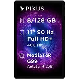 Планшет Pixus Titan 11" 8/128GB 4G Grey