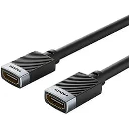 Кабель Cabletime HDMI-HDMI v2.0 (F/F), 4K, 2 м Black (CH26E)