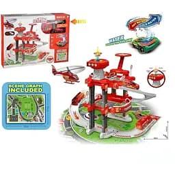 Гараж 660 А-305, 3 этажа, 2 машинки (1 меняет цвет), свет, звук, в коробке