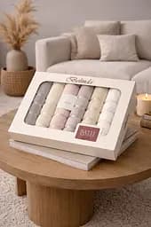 Набір турецьких рушників для ванної 50x90 см 6 шт TC303376180