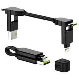 Кабель Rolling Square inCharge X 100W черный (X01WR)