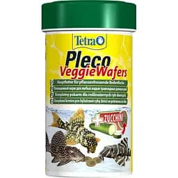 Сухий корм для акваріумних риб Tetra в пластинках Pleco Veggie Wafers 100 мл для травоїдних донних риб - мініатюра 3