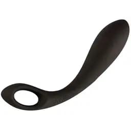 Анальный стимулятор Alive Black Heart диаметр 3.6 см