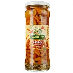 Грибы опята WellDar маринованные, 580 г (921122)