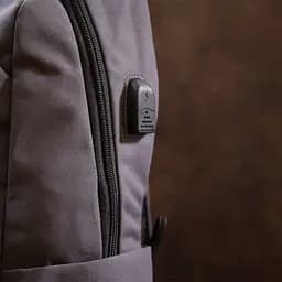 Рюкзак smart унісекс 20628 Vintage сірий - мініатюра 8
