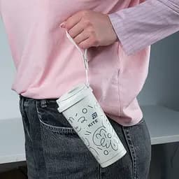 Термокружка Kite біла 550 мл (K25-1226-3) - мініатюра 7