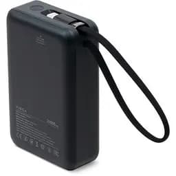 Батарея універсальна Vinga 20000 mAh 65W Display USB-C Cable Grey (VPBB2065C) - мініатюра 3