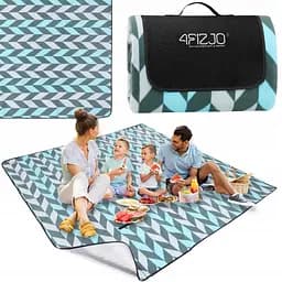 Коврик для пикника и кемпинга 4FIZJO 200 x 200 см складной 4FJ0391 (P-5907739317193)
