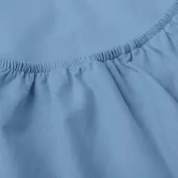 Простирадло Cosas на резинці фланель 90х190х25 wave, лазуровий (Flannel_42Wave_90x190x25) - мініатюра 2