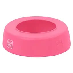 Миска-непроливайка Waudog Silicone, 750 мл, рожевий (50787)