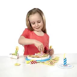 Дерев'яний ігровий набір Melissa&Doug День народження-торт (MD10511) - мініатюра 6