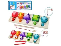 Деревянная игрушка-сортер Геометрика Limo Toy