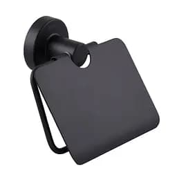 Держатель туалетной бумаги с крышкой Sonia ASTRAL BLACK 185207 (000026855)