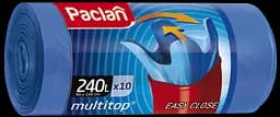 Пакеты для мусора Paclan Multitop, 240 л, 10 шт.