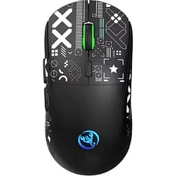 Миша бездротоваImice HYSJ Т90 з акумулятором та підсвічуванням 2.4G + Bluetooth Black