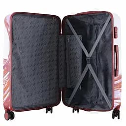 Валіза Semi Line 28" L White/Red Print (T5654-3) - мініатюра 6