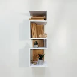 Полиця Hopanchuk Furniture Мідленд севілья з білим (53C1C3)